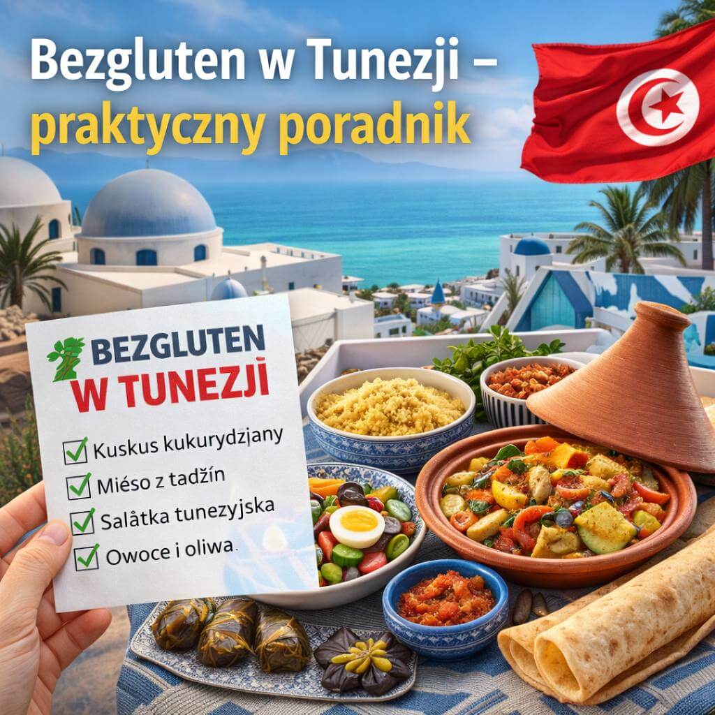 Bezglutenowe potrawy w Tunezji na tle śródziemnomorskiego wybrzeża – bezpieczne jedzenie bez glutenu podczas podróży
