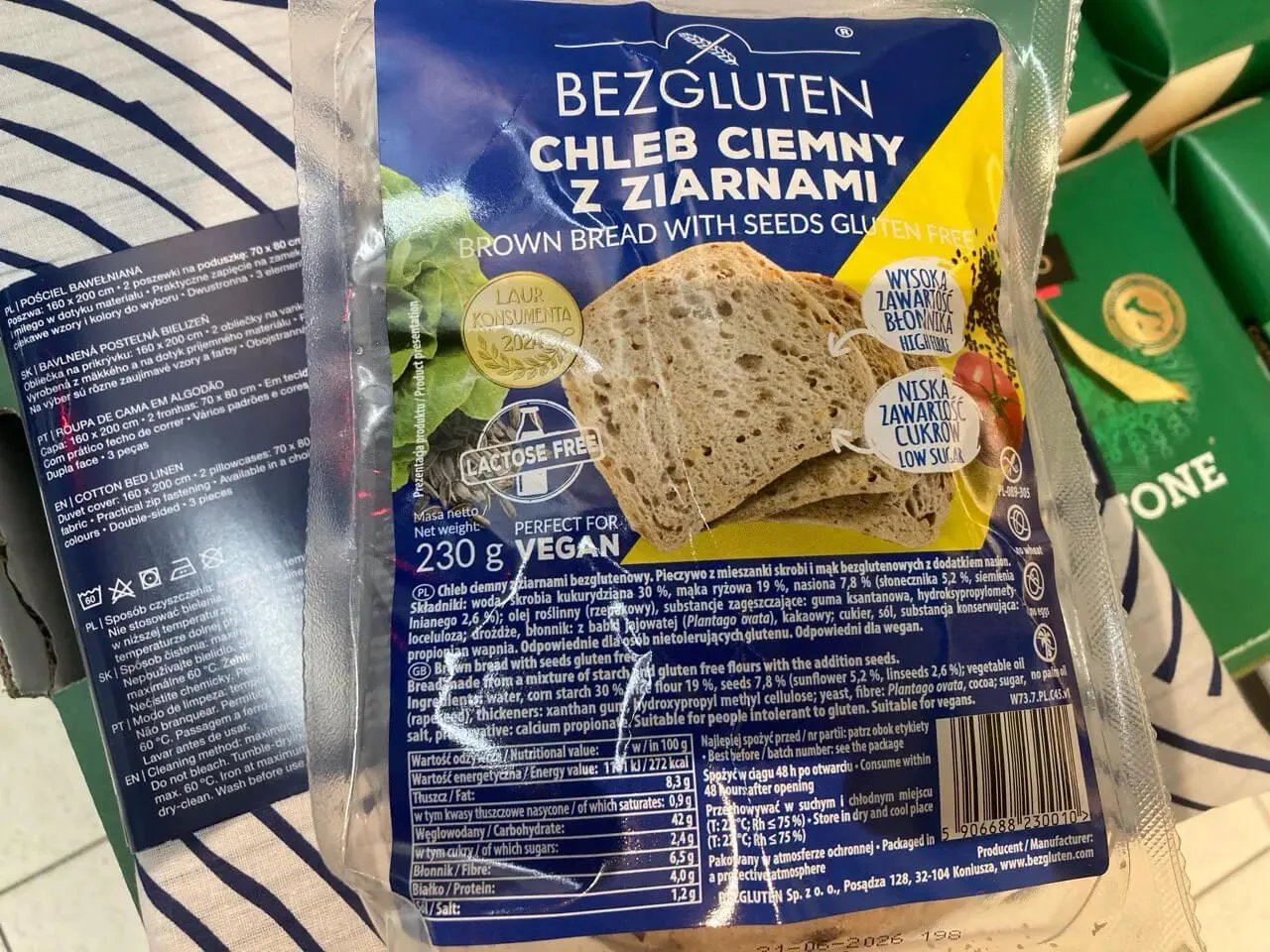 Produkty bezglutenowe w Biedronce
