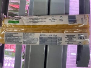Makaron spaghetti bezglutenowy z Biedronki 500g – skład, wartości odżywcze i czas gotowania 2026 produkty bezglutenowe w Biedronce 2026
