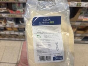 czy produkty BIO są wegańskie kasza manna bio life skład