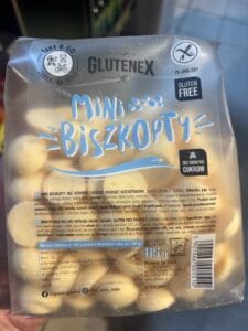 pułapki w składach produktów BIO bezglutenowe biszkopty Glutenex
