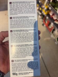 jak czytać skład produktów wegańskich śliwka w czekoladzie