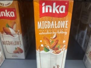 wegańskie produkty Carrefour napój migdałowy Inka