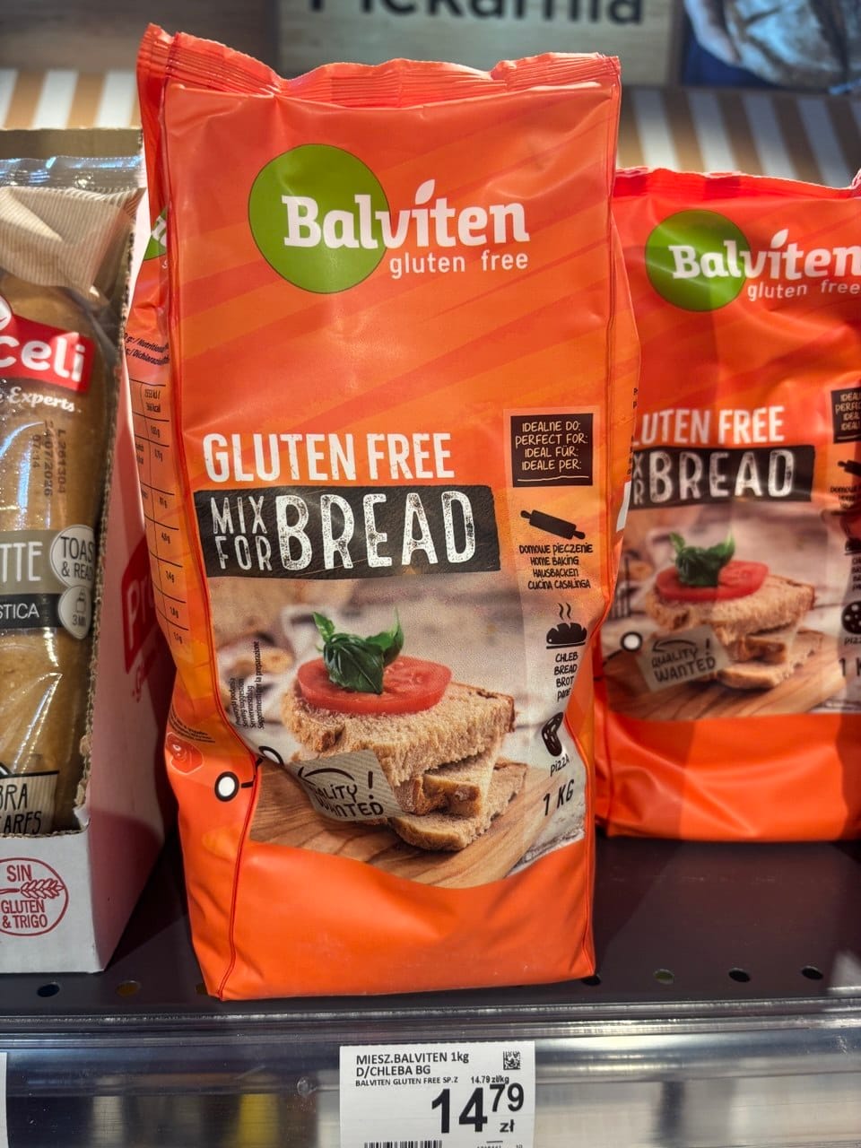 Balviten Mix for Bread bezglutenowa mieszanka do wypieku chleba 1 kg