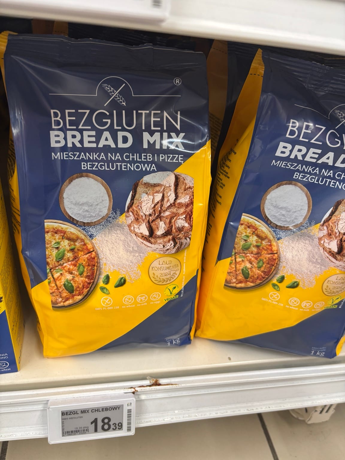 Bezglutenowe mąki w Auchan – Bezgluten Bread Mix