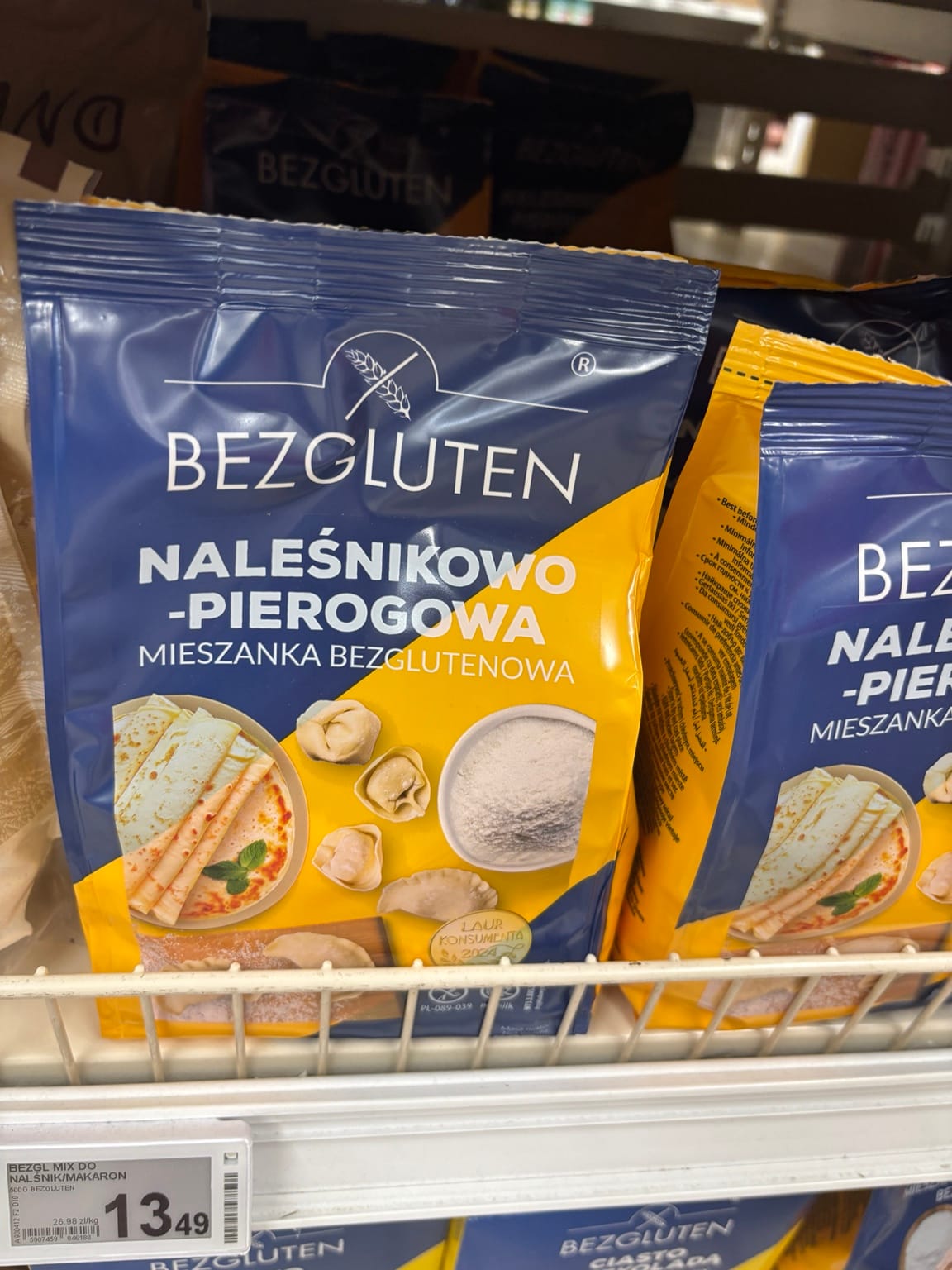 Bezglutenowe mąki w Auchan – Bezgluten mieszanka naleśnikowo-pierogowa