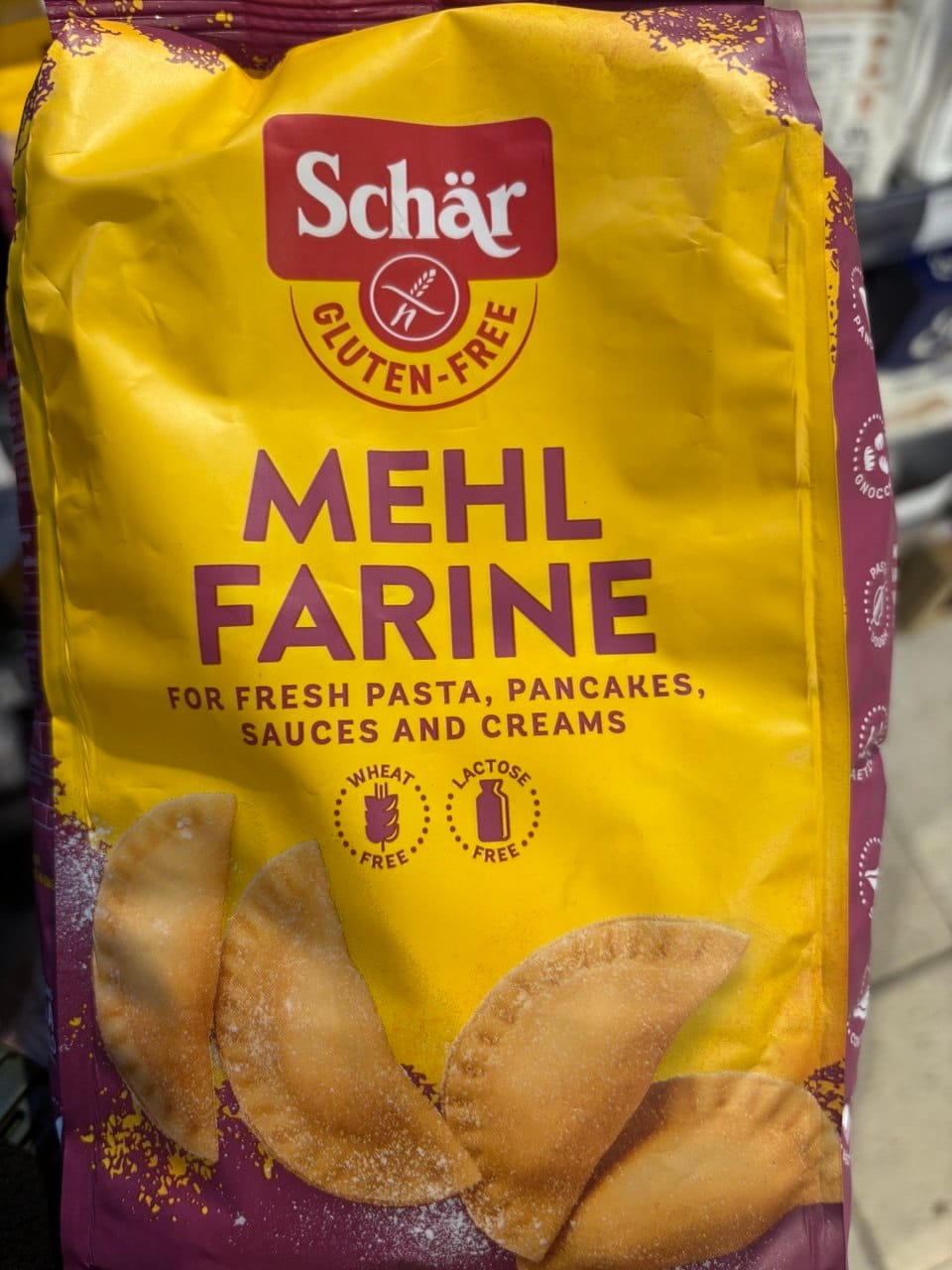 Mieszanka Schär Mehl Farine bezglutenowa dostępna w Carrefour