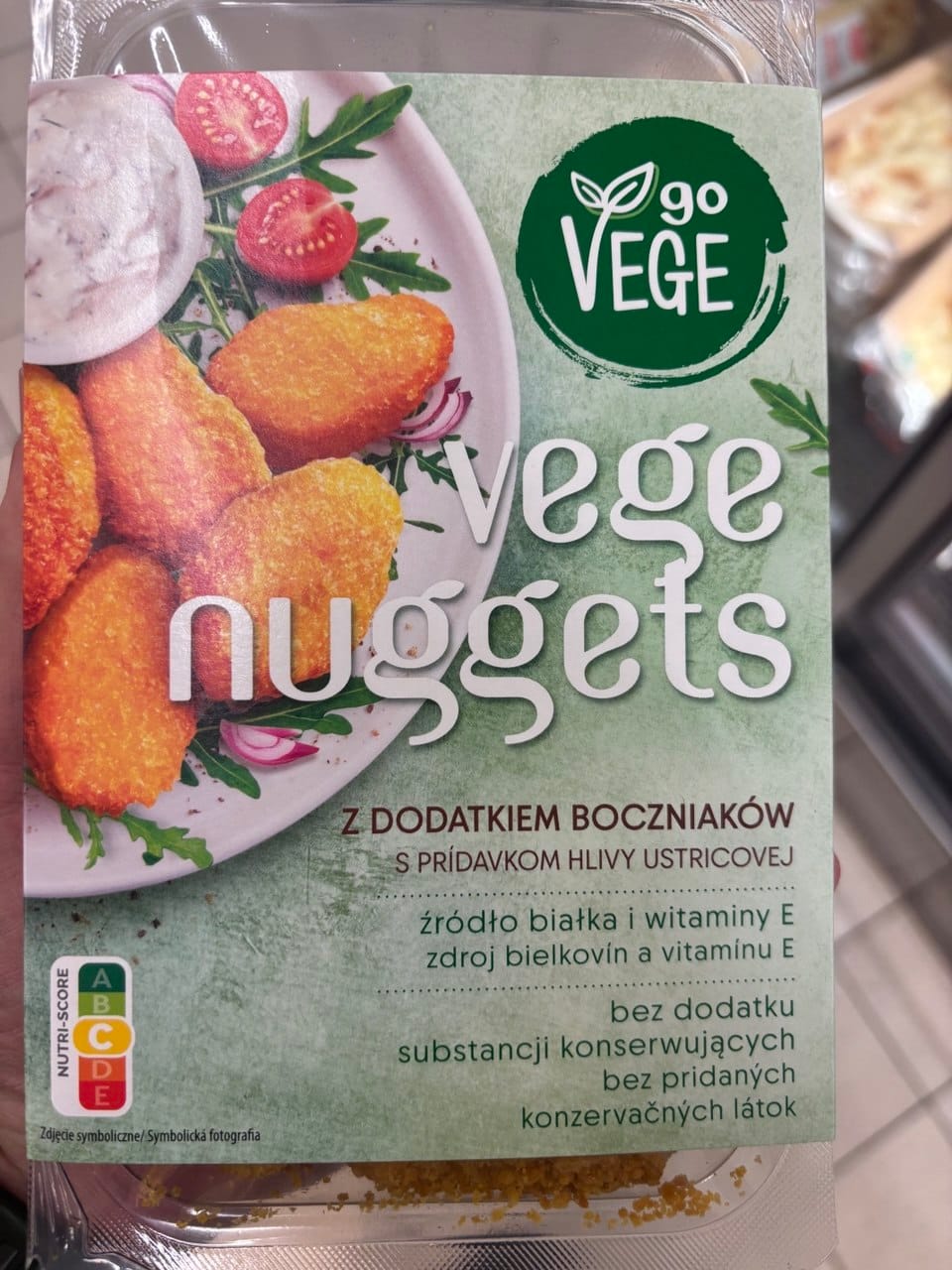 Vege Nuggets z boczniakami Go Vege – wegańskie produkty w Biedronce 2026