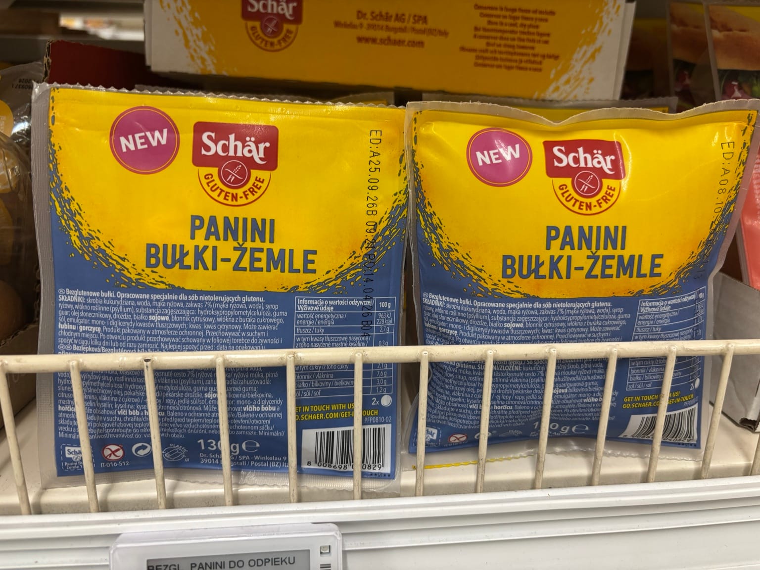 chär Panini Bułki-Żemle bezglutenowe w Auchan